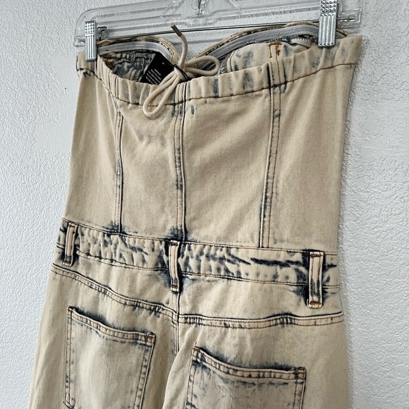 Fashion Nova One Last Dance Dream Jumpsuit Light wash Medium NWT - Picture 6 of 10